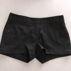 2/$15 forever 21 black cotton shorts